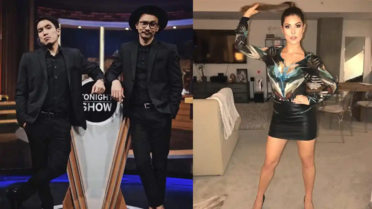 Bikin Gemes! Dance Bareng Amanda Cerny, Gaya Vincent dan Desta Malah Bikin Salah Fokus!