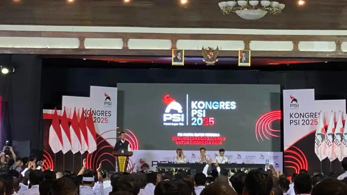 Kaesang Pangarep Terpilih Kembali Jadi Ketua Umum PSI
