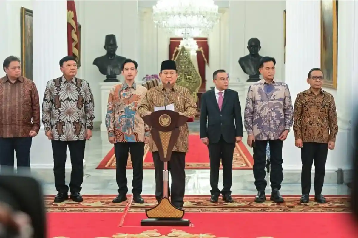 Total Menteri dan Wamen Prabowo Capai 109 Orang, Cek Besaran Gaji, Tunjangan hingga Fasilitasnya!