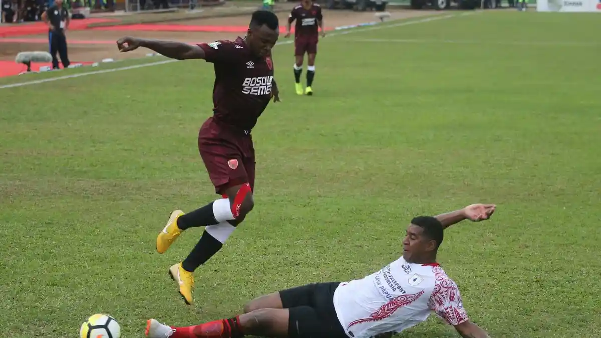 Live Vidio.com, Live Streaming Persipura vs Bali United di HP: Skor Masih 0-0