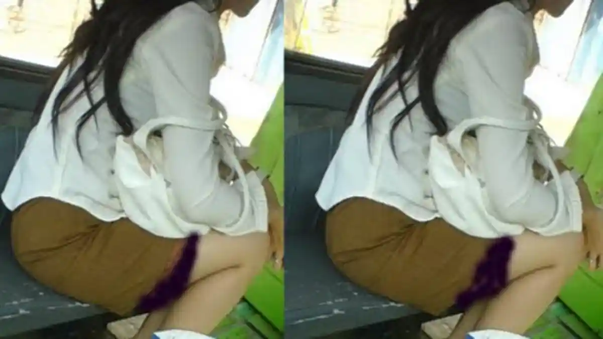 Cewek Seksi dan Cowok Jelalatan Berdebat soal Rok Mini, Bikin Ngakak Abiss