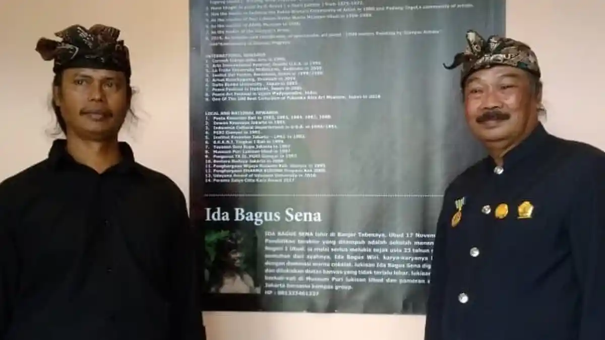 Karya Dua Seniman Ini Dipamerkan di Museum Puri Lukisan Ubud