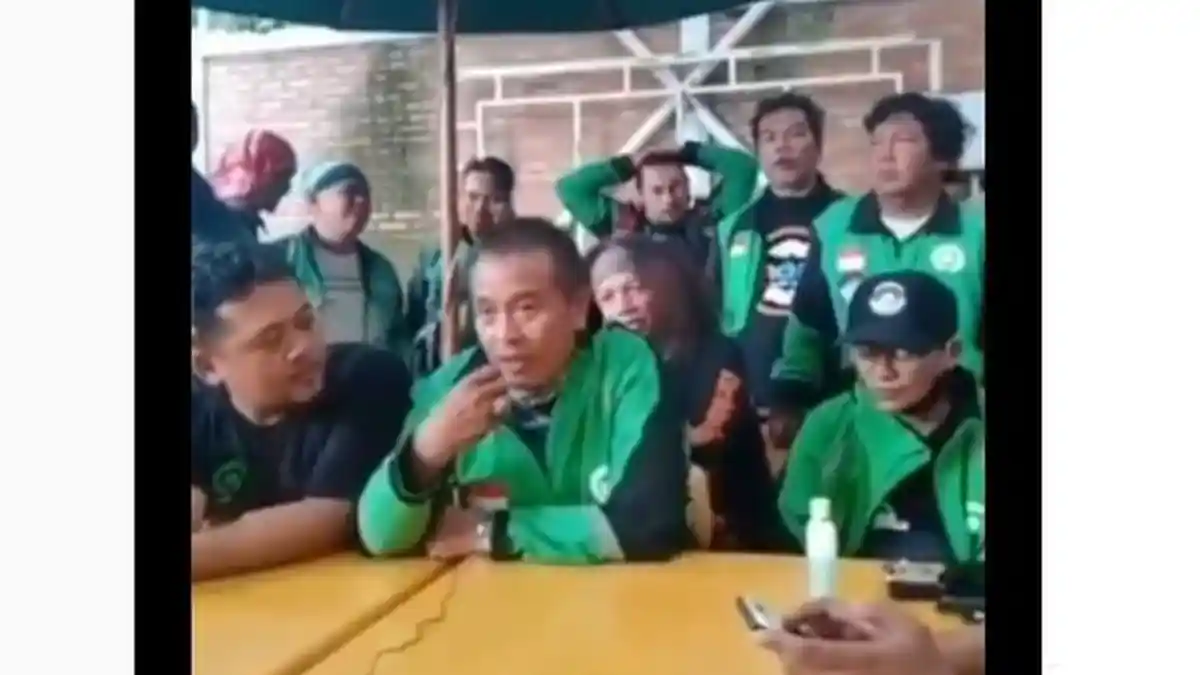 Sempat Ditangkap, Driver Ojol yang Protes PSBB Bernada Provokatif Kini Dibebaskan, Ini Alasannya