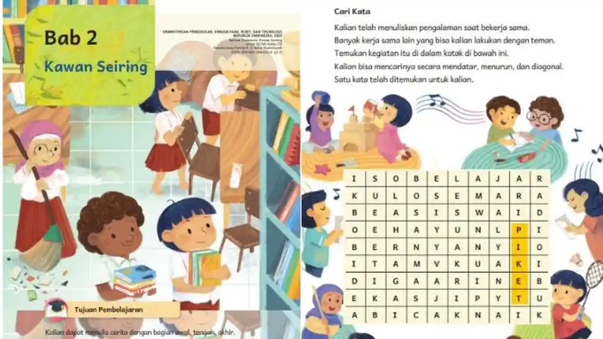 Kunci Jawaban Bahasa Indonesia Kelas 3 Halaman 37 Kurikulum Merdeka Bab 2: Membaca