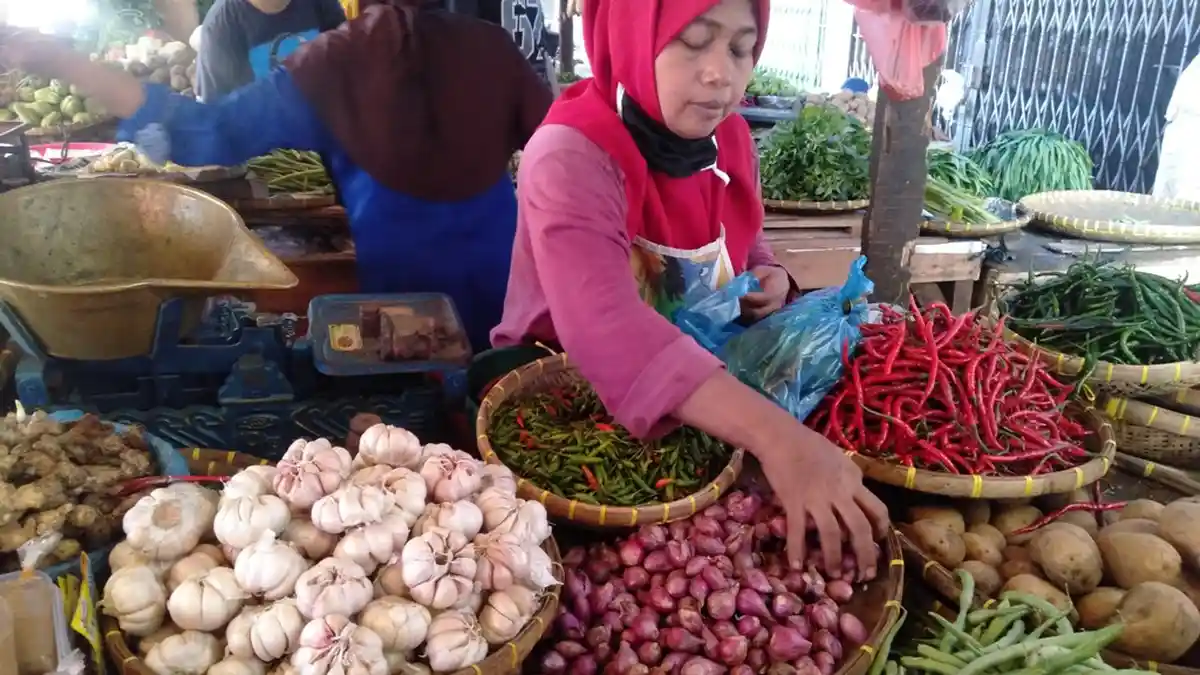 Menjelang Lebaran, Harga Bawang Merah di Bandar Lampung Tembus Rp 60 Ribu per Kg