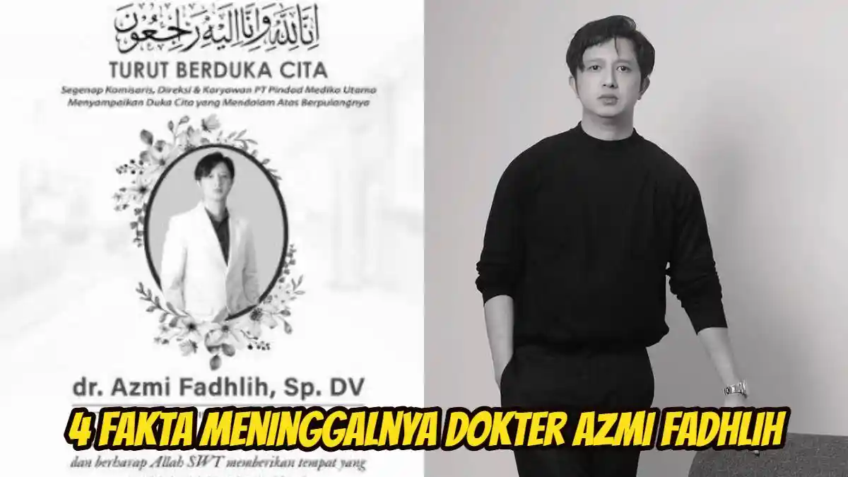 4 Fakta Meninggalnya Dokter Azmi Fadhlih, Menghembuskan Nafas Terakhir ...