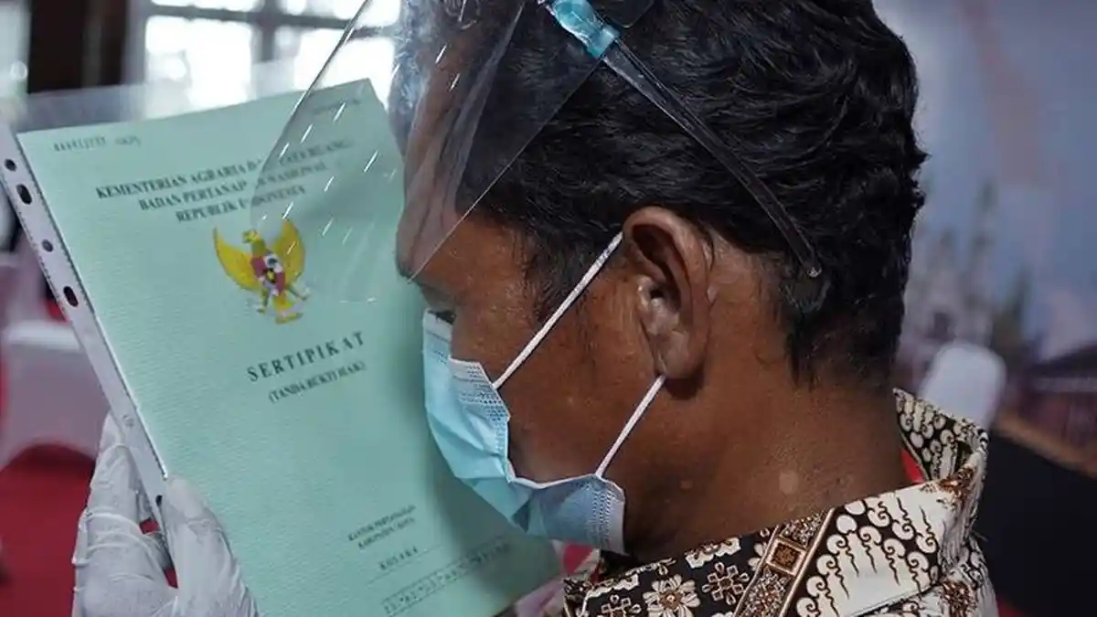 Semua Sertifikat Tanah Asli Bakal Ditarik ke Kantor BPN Mulai Tahun Ini