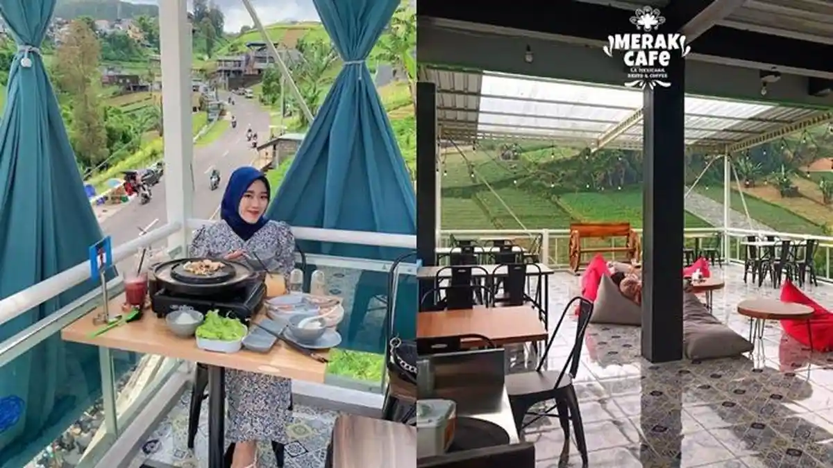 5 Tempat Makan Siang Super Enak dan Instagramable di Tawangmangu, Merak Cafe Bernuansa Ala Mexico