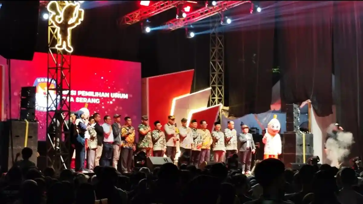 KPU Kota Serang Resmi Luncurkan Maskot dan Jingle Pilkada 2024