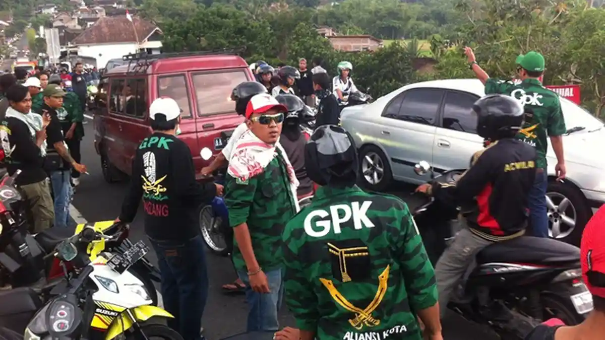 GPK Aliansi Kota Magelang Gelar Sweeping Kendaraan Bermotor