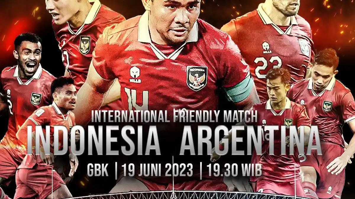 SIARAN LANGSUNG Live Streaming Timnas Indonesia Vs Argentina, Akses di Sini Nonton Gratis via HP
