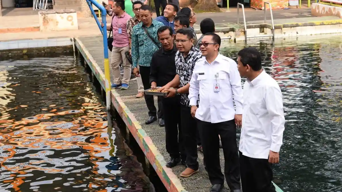Keindahan Objek Wisata Cibulan Bikin Takjub Dirjen Kemendes PDTT