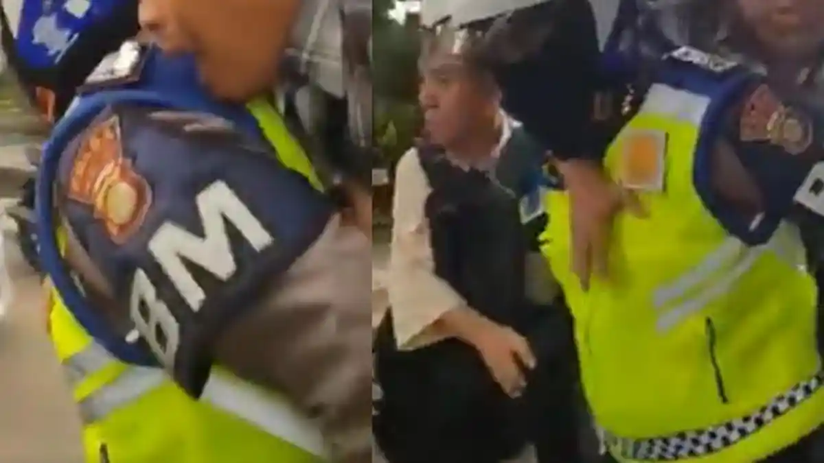 Viral Video Respons Cepat Polantas Lihat Pria Alami Serangan Jantung, Aksinya Tuai Pujian