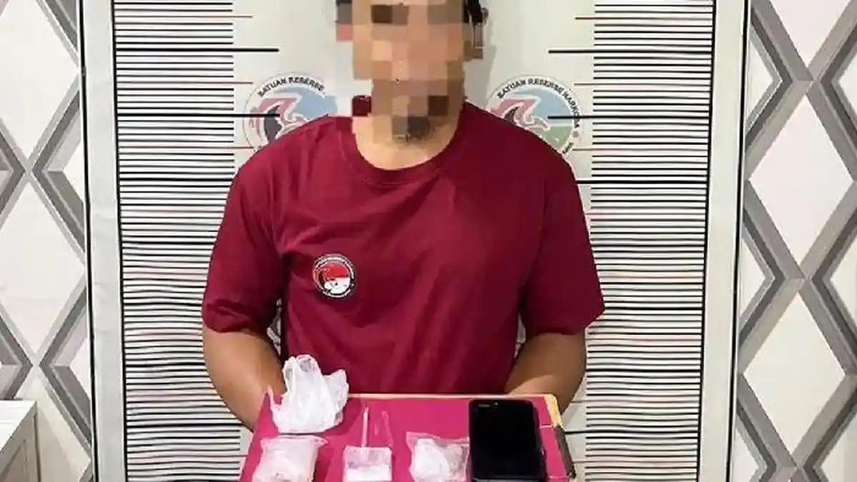 Pengedar Sabu di Nagan Raya Dibekuk, Polisi Amankan Barang Bukti 26,28 Gram