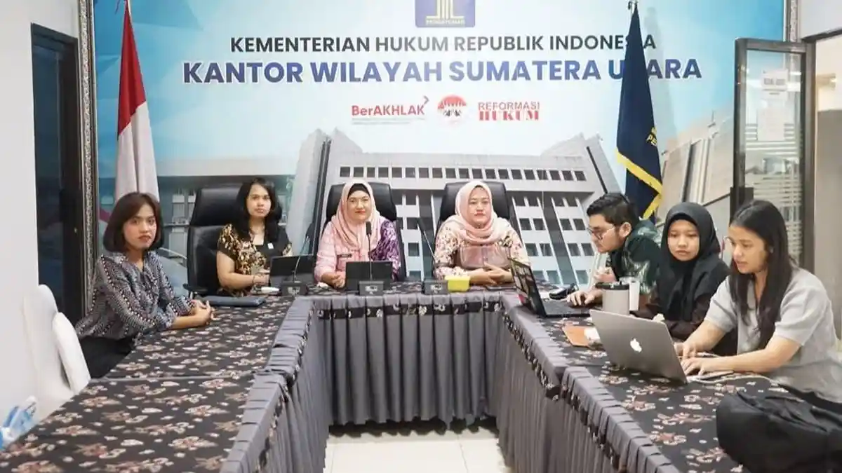 Tingkatkan Kapasitas, Pelatihan Paralegal Gelombang III Kanwil Kemenkum Sumut Berlanjut