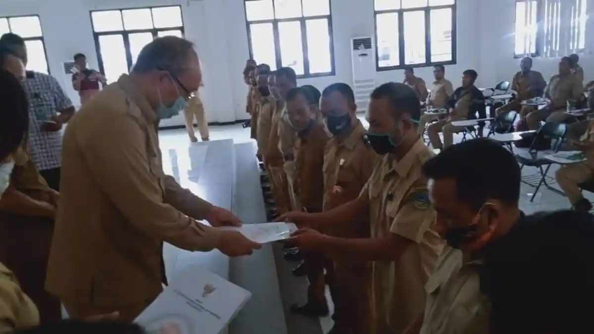 46 Kades di Matim Dapat Piagam Penghargaan dari Menteri Desa dan PDTT RI