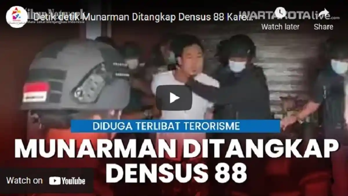 Munarman Ditangkap karena Diduga Terlibat Jaringan Teroris yang Terafiliasi ISIS di 3 Daerah