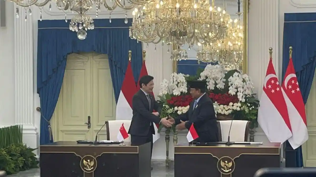 Prabowo Sebut Hubungan RI-Singapura Istimewa, 26 Kerja Sama Disepakati - Tribunnews.com