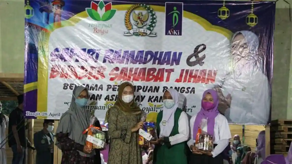 Senator Lampung dr. Jihan Nurlela Ajak Warga Mendoakan Kru KRI Nanggala yang Gugur Dalam Tugas