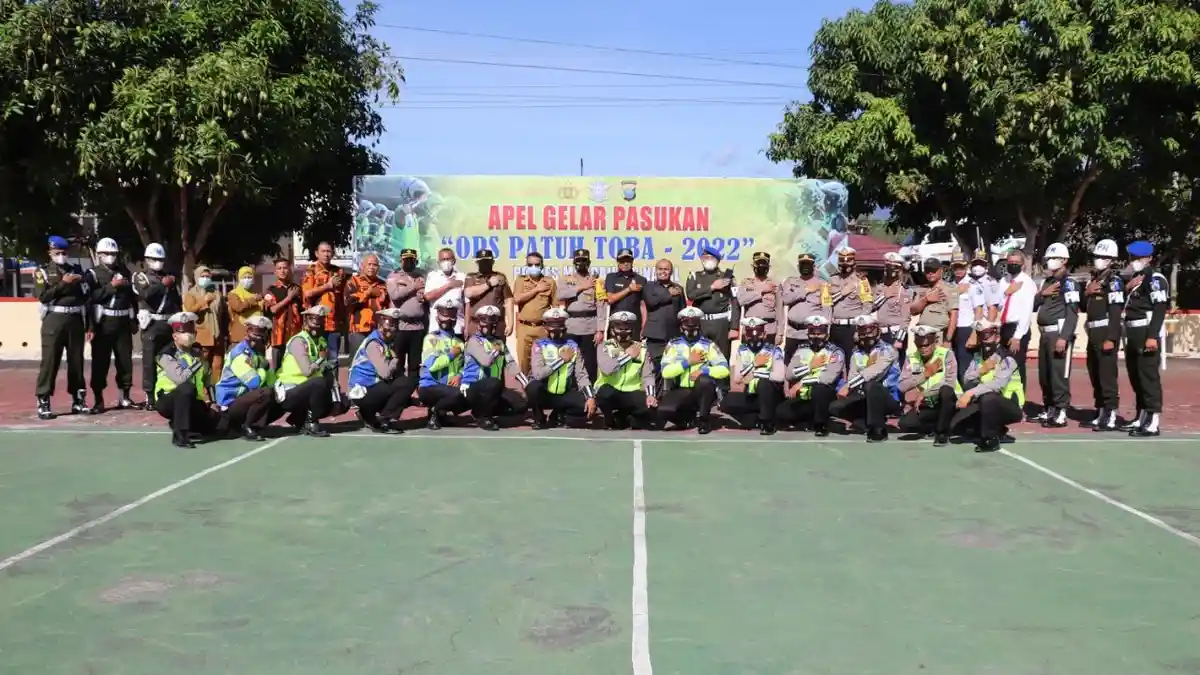 Polres Madina Siagakan 51 Personel saat Ops Patuh Toba 2022