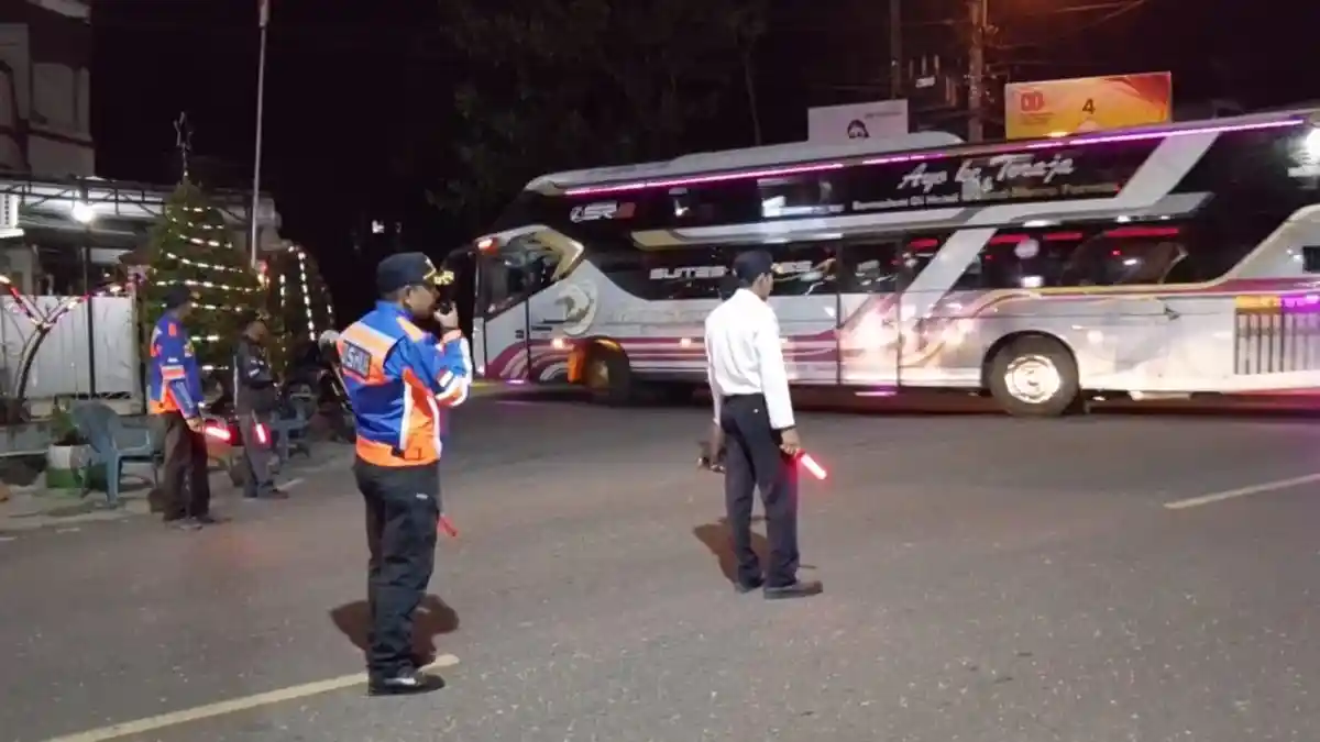 Hari Pertama Operasi Pengalihan, 25 Bus Masuk Terminal Makale Tana Toraja