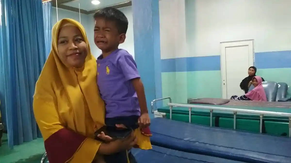 Yatim Penderita Kelainan Jantung Butuh Bantuan Biaya Pengobatan