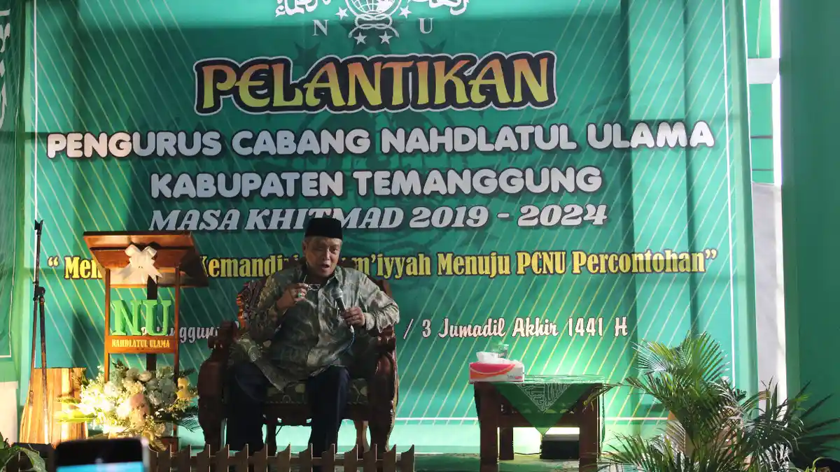 Kiai Said Singgung Kemandirian Ekonomi Umat, PCNU Temanggung Siap Jadi Percontohan