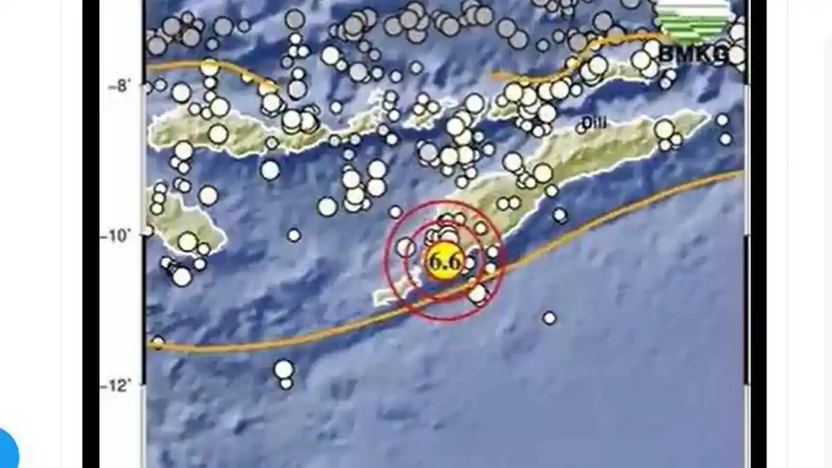 Gempa Bumi Magnitudo 6.6 Kamis 02 November 2023, Info BMKG : Berjarak 24 Kilometer