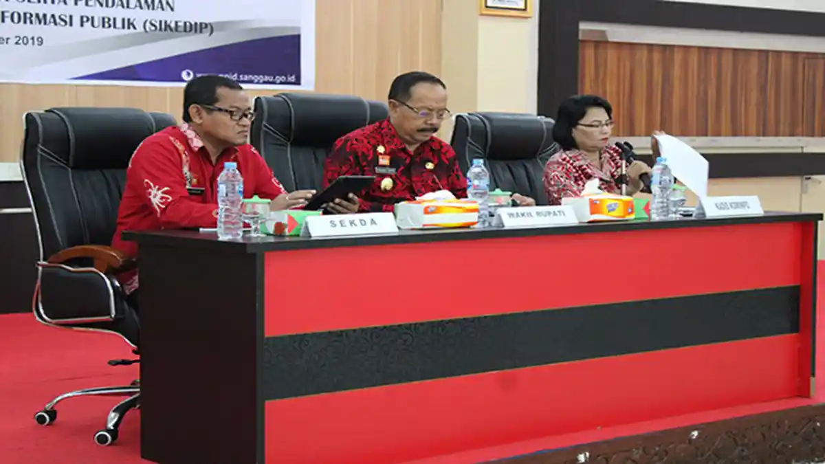 Wabup Sanggau: Setiap OPD Update Data dan Tingkatkan Pelayanan Publik