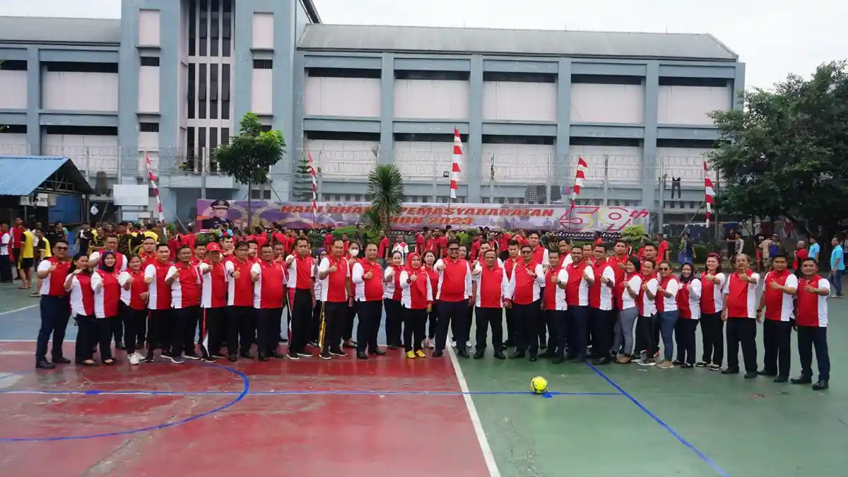 Semarak HBP ke-59, Kalapas Kelas I Medan Pimpin Upacara Pembukaan Pekan Olahraga Pemasyarakatan