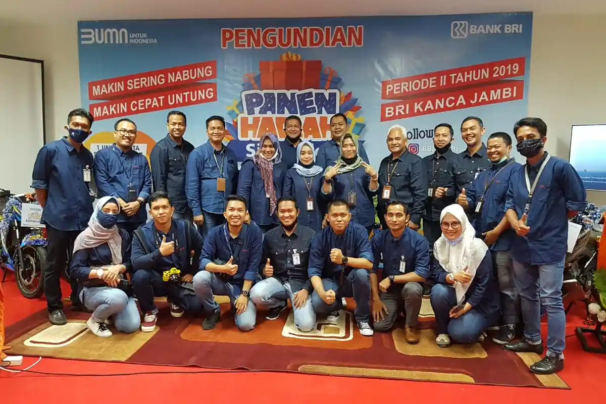 Panen Hadiah Simpedes Periode II Tahun 2019, Bentuk Apresiasi BRI Kanca Jambi Untuk Nasabah