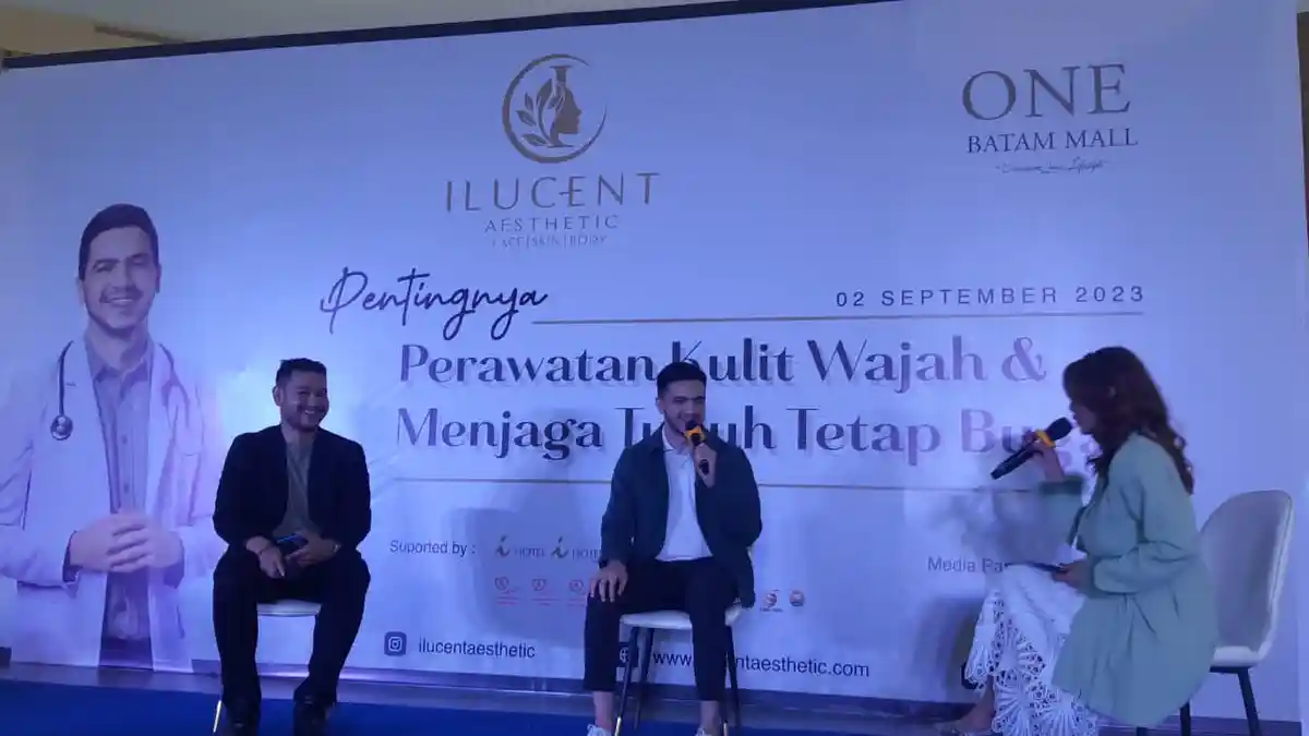 Ilucent Aesthetic Gelar Talkshow Kesehatan dan Kecantikan di Batam