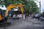 Pemkot Bandar Lampung Perbaiki Jalan Kedamaian yang Sering Dikeluhkan Warga