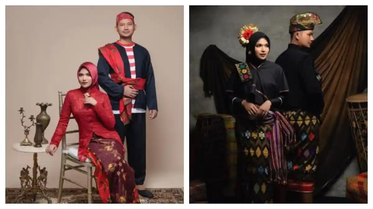 5 Potret Resepsi Royhan Akbar dan Zahwa Nadhira, Ngunduh Mantu Anak ...