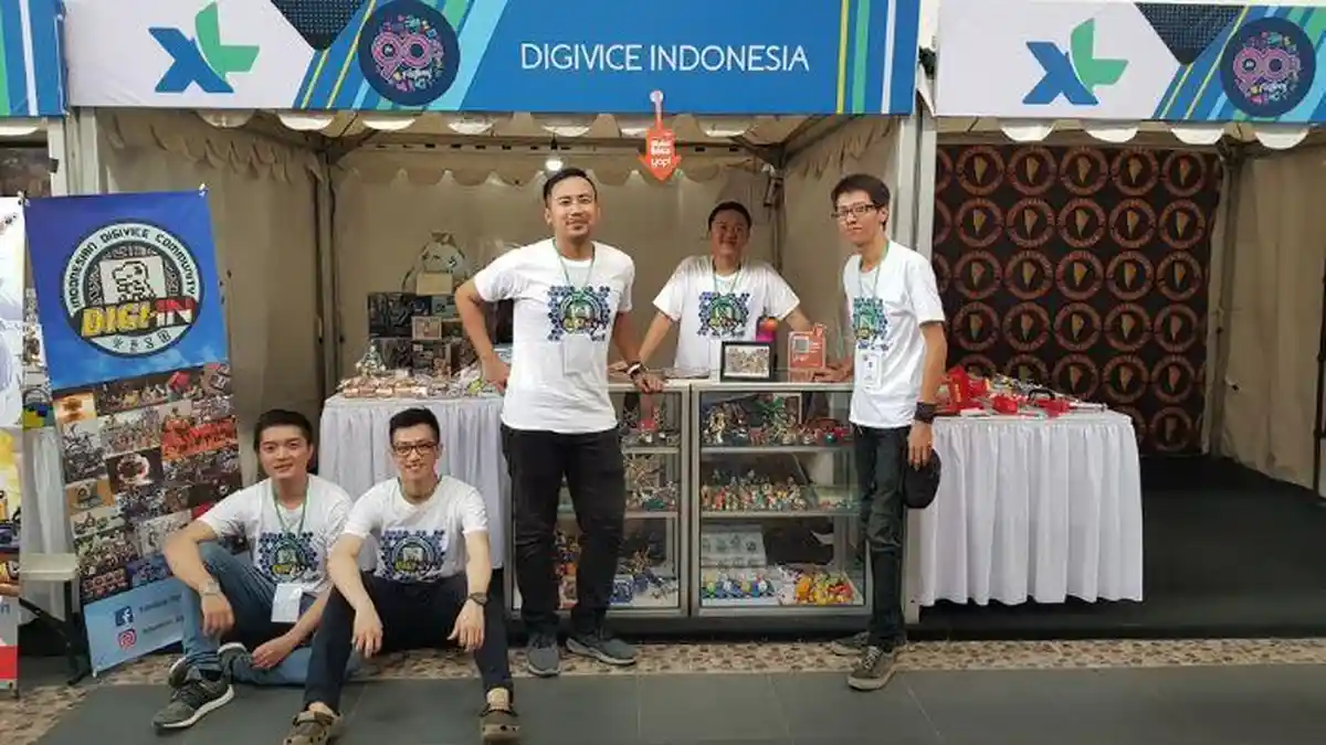 Nostalgia Era Digivice, Serunya Komunitas Digimon di Pasar Nostalgia 90-an