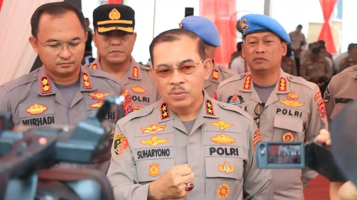Kunjungan Kerja ke Polres Dharmasraya, Irjen Pol Suharyono Minta Petugas Pedomani 3 Budaya Malu