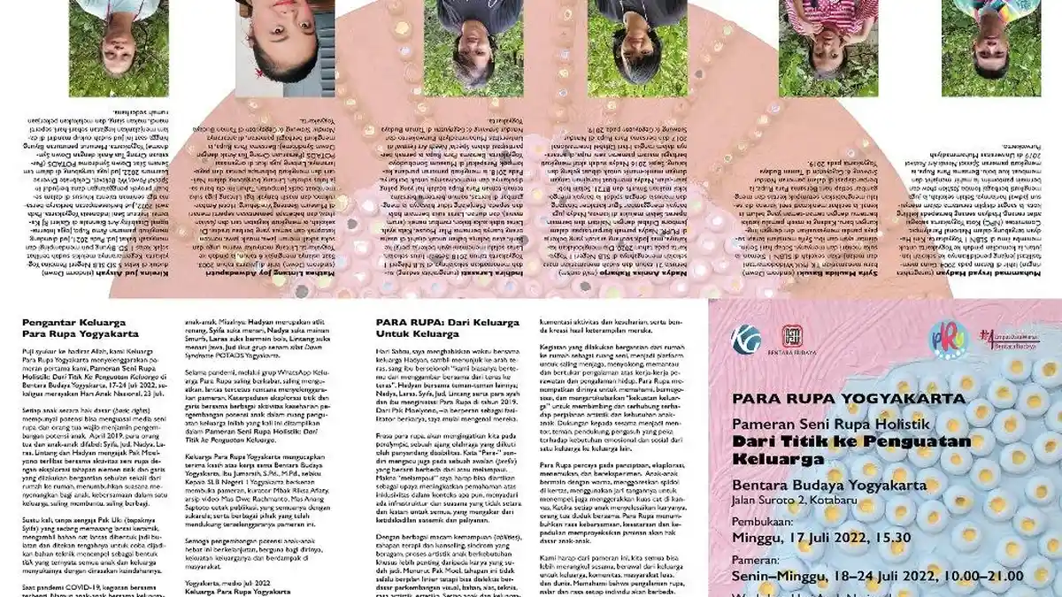 Pameran Seni Rupa Holistik: Dari Titik ke Penguatan Keluarga