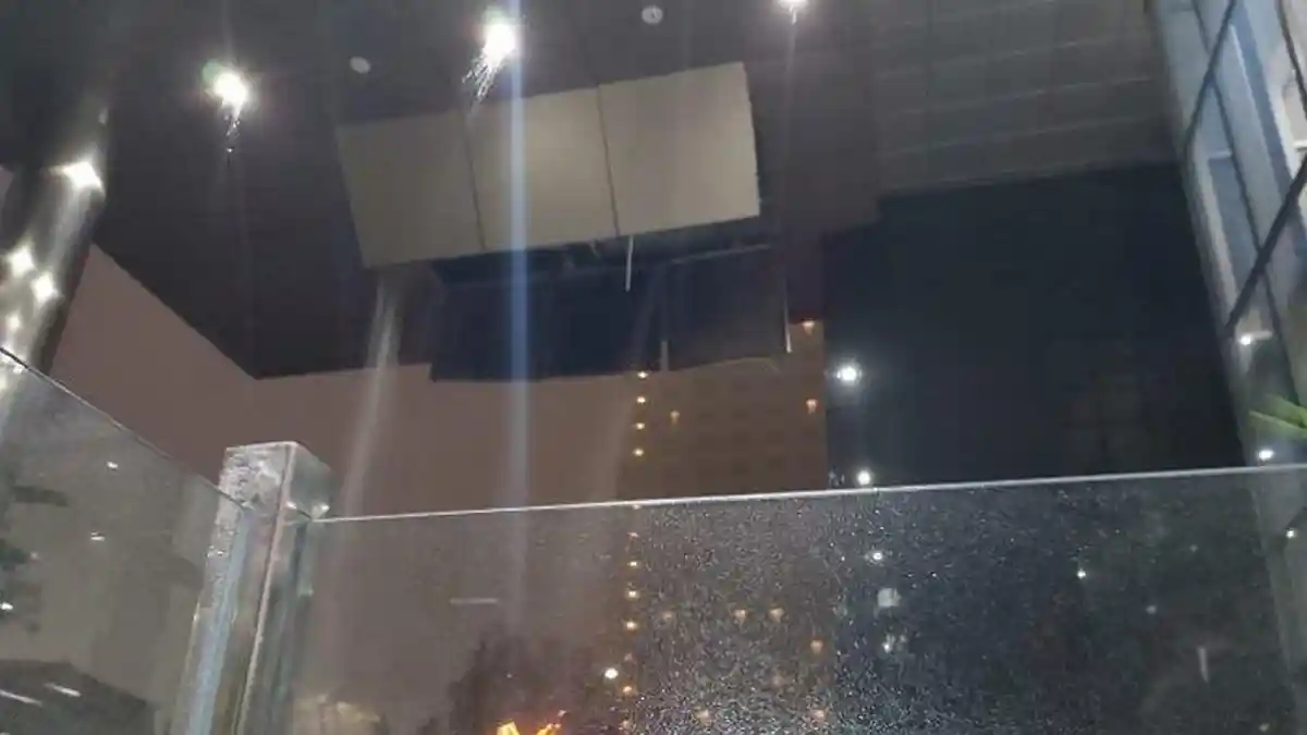 Atap Gedung KPK Ambrol Akibat Hujan Deras