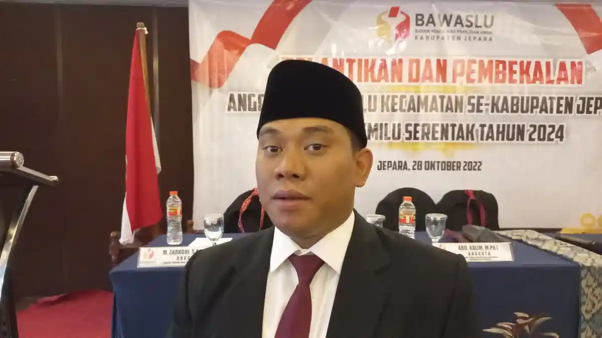 Pengawasan Pemilu Sudah Berjalan, Ketua Bawaslu Jepara: Berharap Semakin Banyak Komunitas Terlibat