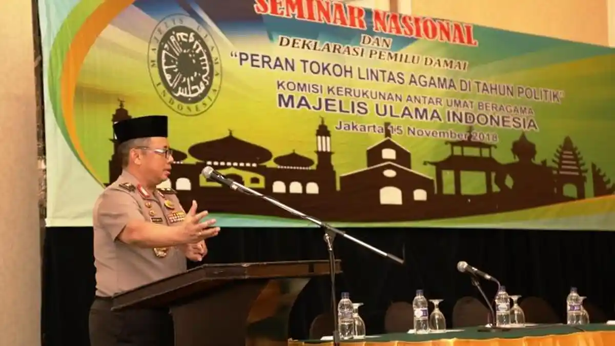 Gatot Eddy Pramono Buka Seminar Nasional dan Deklarasi Pemilu Damai