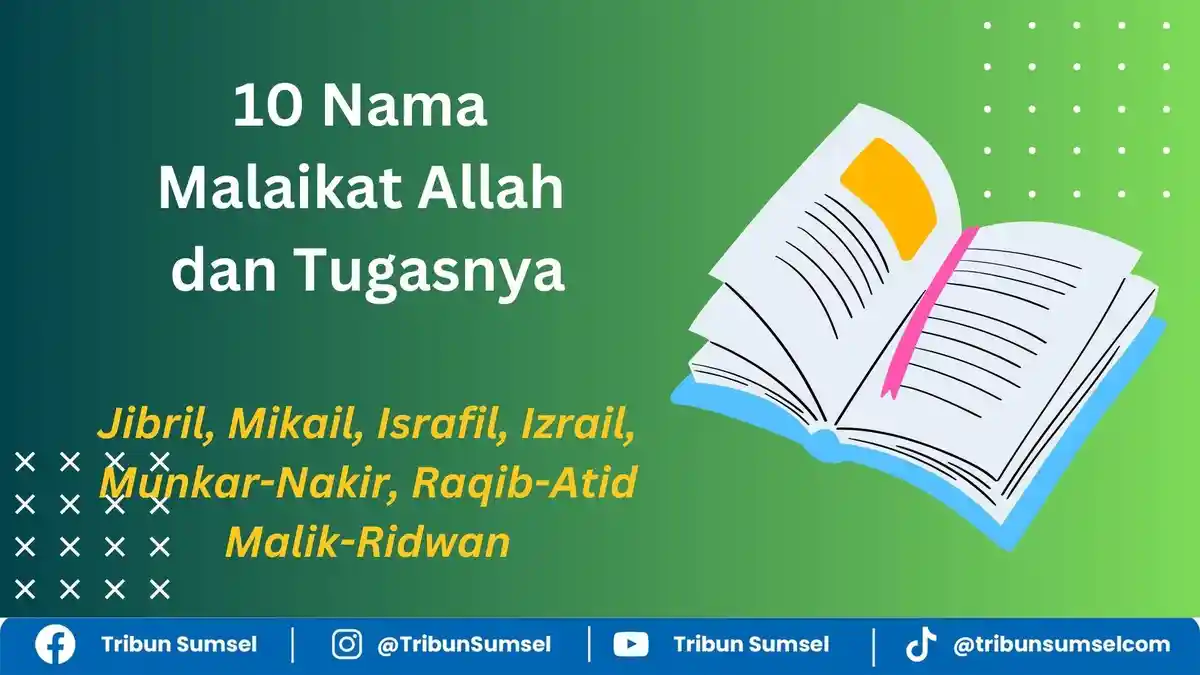 10 Nama Malaikat Allah dalam Islam dan Tugasnya, Jibril, Mikail, Israfil, Izrail hingga Malik Ridwan