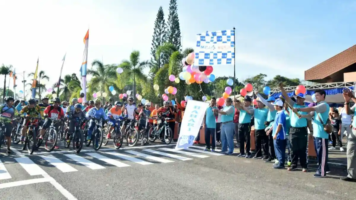 Bangun Sinergi dan Kekompakan dengan Mitra Kerja, Pupuk Kaltim Buka Bahari CUP 2019