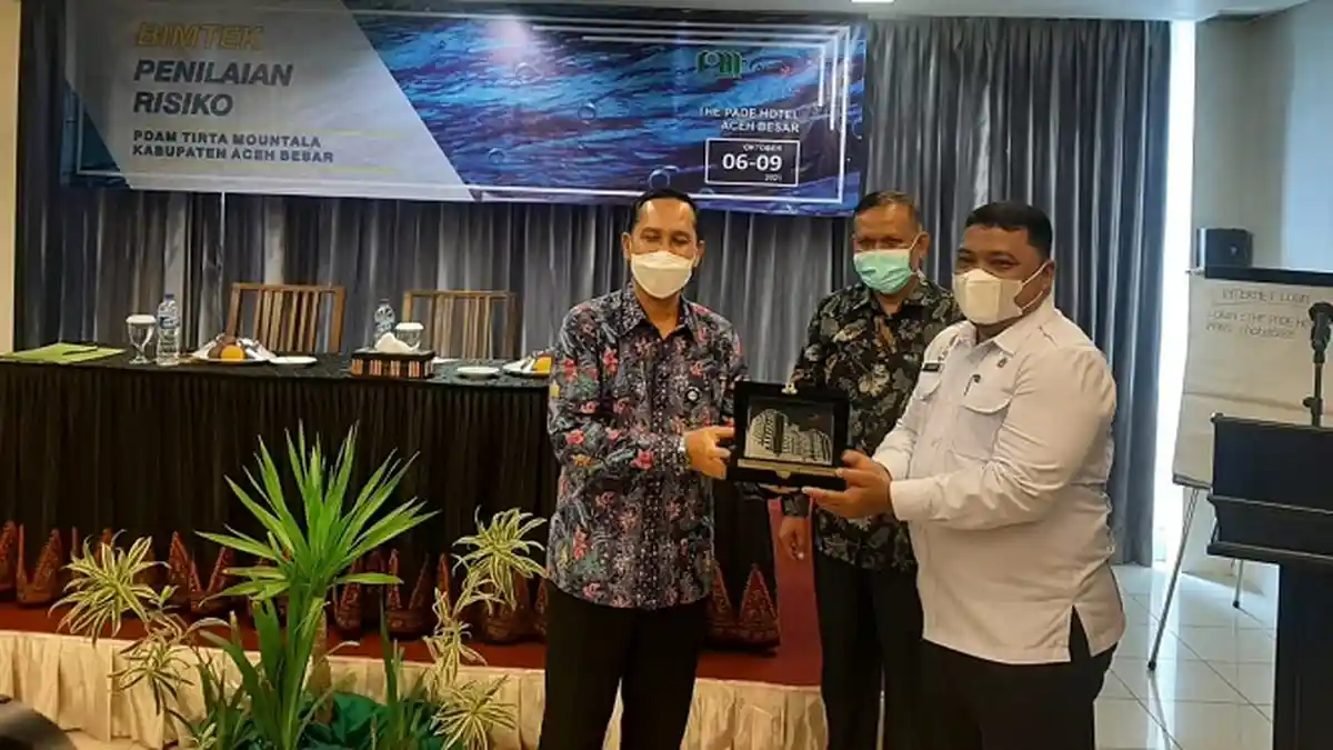 PDAM Tirta Mountala Gandeng BPKP Aceh Gelar Bimtek Penilaian Resiko untuk Karyawan