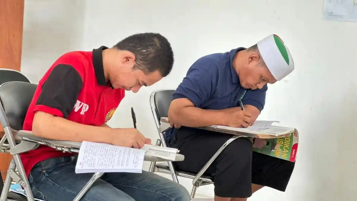 51 Warga Binaan Lapas Nunukan Ikut Sekolah Paket A hingga C di PKBM Lanuka, Edo: Senang Bisa Belajar
