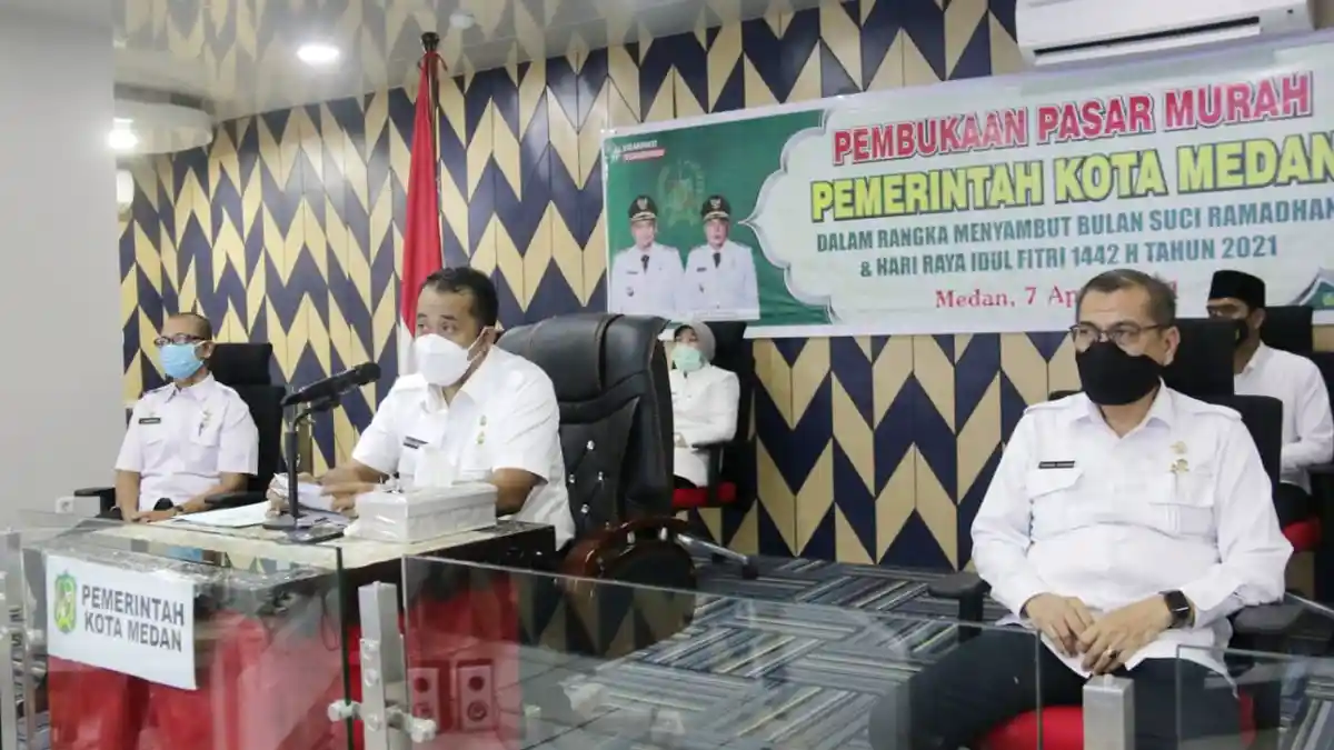 Sambut Ramadan dan Idul Fitri, Pemko Medan Kembali Menggelar Pasar Murah