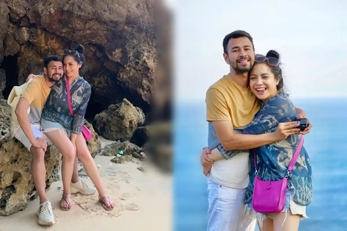 Liburan di Bali Bareng Raffi Ahmad, Nagita Slavina Kepergok Pakai Baju Seksi
