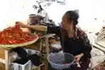 Pedagang Cabai Di Pasar Kebayoran Lama