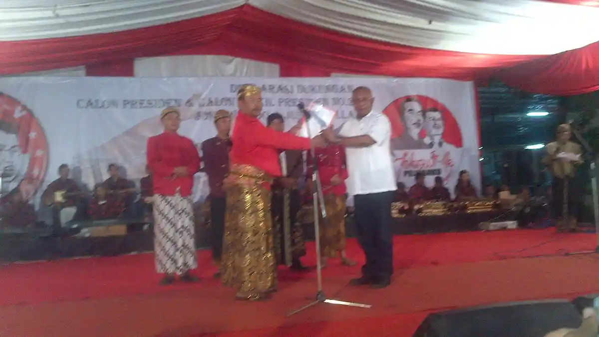 2000 Seniman dan Seniwati Campursari Se-Jabodetabek Dukung Jokowi-JK