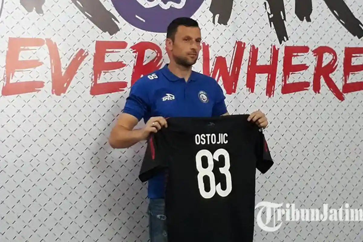Srdan Ostojic Resmi Berseragam Arema FC, Jalani Masa Trial 3 Minggu Sebelum Tandatangani Kontrak