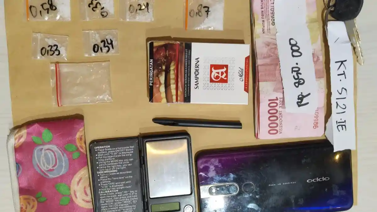 Dari Pemakai Jadi Pengedar Sabu, Pria Asal Sulsel Ditangkap di Samarinda